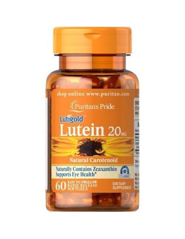 Lutein 20 mg, 60 Kapseln