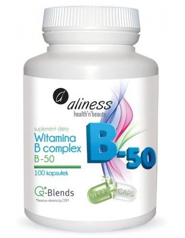 Vitamin B-Komplex B-50 100 Kapseln.