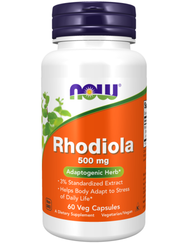 Rosenwurz (Rhodiola Rosea), 500 mg, 60 vegetarische Kapseln