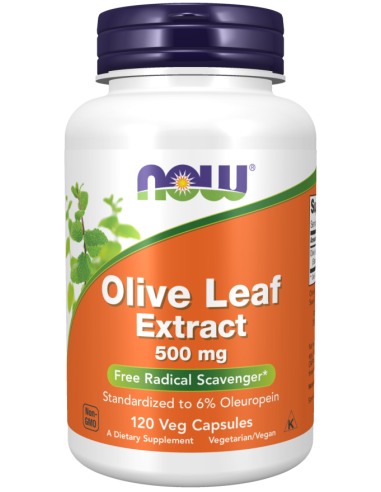 Olivenblattextrakt 500 mg, 120 Kapseln.