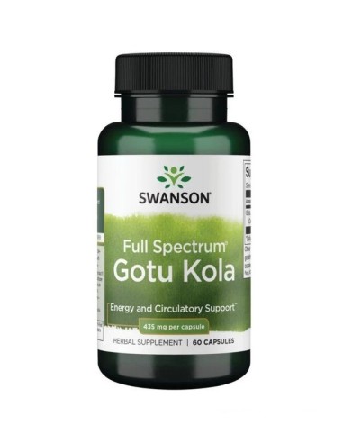 Gotu Kola Swanson - 60 Kapseln, 435 mg