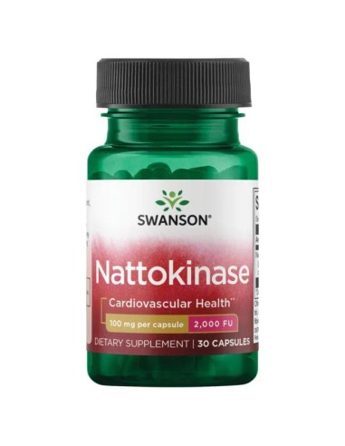 Nattokinase 2.000 fibrinolytische Einheiten 100 mg, 30 Kapseln
