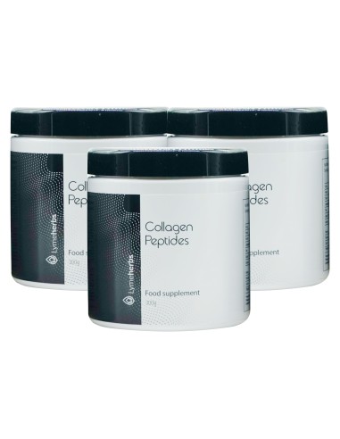 Paket 3 Stück Kollagen – Lymeherbs hydrolysierte Kollagenpeptide (300 g)